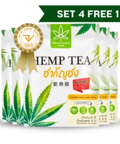 Buy 4 Free 1 Hemp Tea อย. Quality Award